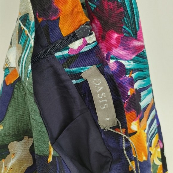 Oasis | printed A line skirt - Picture 5 of 6